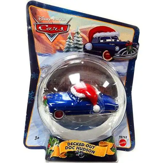 Disney / Pixar Cars Christmas Package Decked Out Doc Hudson Exclusive Diecast Car [2010]