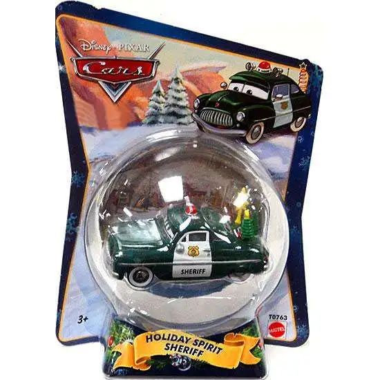Disney / Pixar Cars Christmas Package Holiday Spirit Sheriff Exclusive Diecast Car [2010]