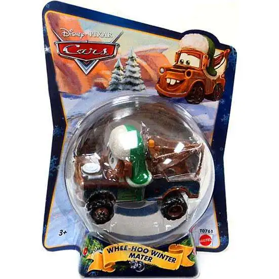 Disney / Pixar Cars Christmas Package Whee-Hoo Winter Mater Exclusive Diecast Car [2010]
