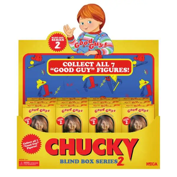 NECA Chucky TV Series Child's Play 2 Good Guys Action Figure Mystery Pack [1 RANDOM Figure]