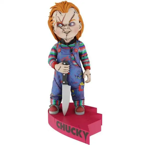 NECA Bride of Chucky Chucky 7 Head Knocker Heart Connect Base - ToyWiz