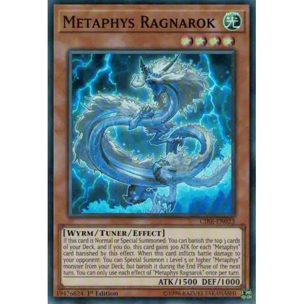 YuGiOh Circuit Break Super Rare Metaphys Ragnarok CIBR-EN023