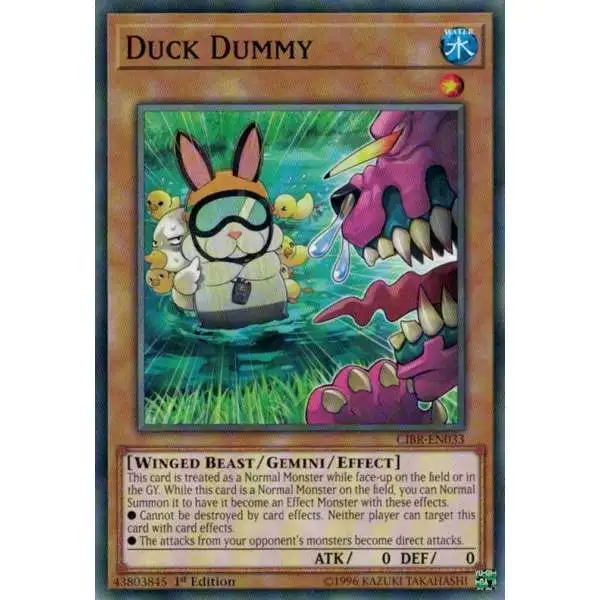 YuGiOh Circuit Break Common Duck Dummy CIBR-EN033