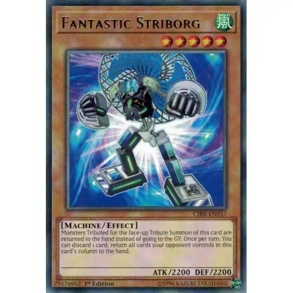YuGiOh Circuit Break Rare Fantastic Striborg CIBR-EN037
