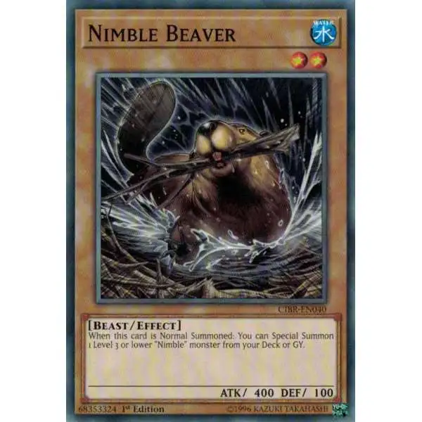 YuGiOh Circuit Break Common Nimble Beaver CIBR-EN040