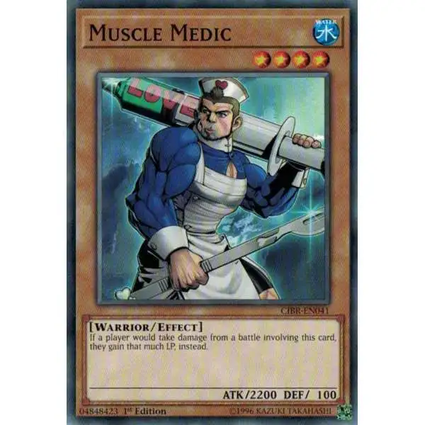 YuGiOh Circuit Break Common / Short Print Muscle Medic CIBR-EN041