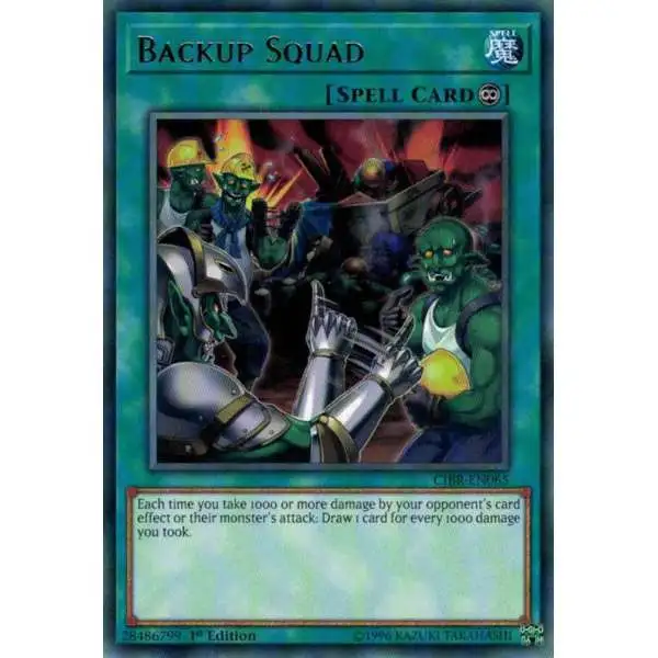 YuGiOh Circuit Break Rare Backup Squad CIBR-EN065