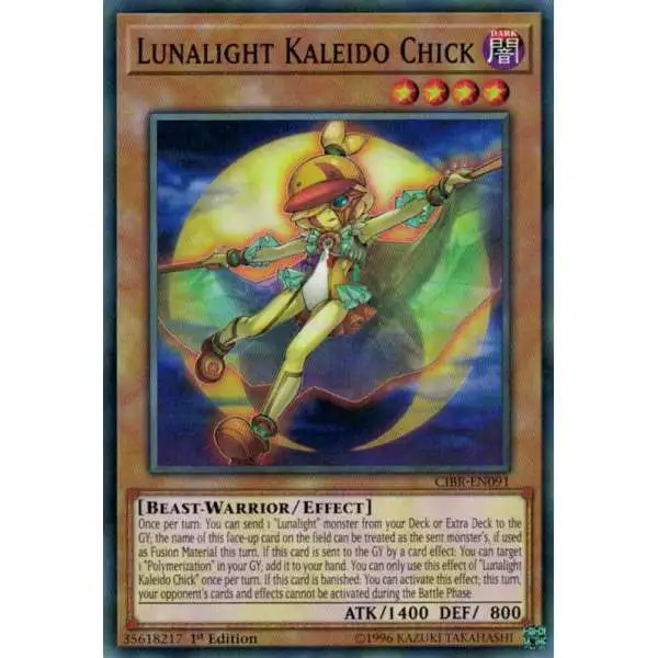 YuGiOh Circuit Break Common Lunalight Kaleido Chick CIBR-EN091