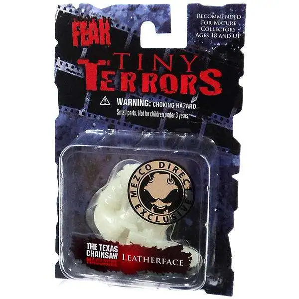 Texas Chainsaw Massacre Cinema of Fear Tiny Terrors Series 1 Leatherface Exclusive Mini Figure [Glow-in-the-Dark]