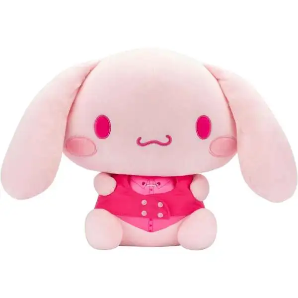 Sanrio Hello Kitty & Friends Pretty in Pink Cinnamaroll 12-Inch Plush Figure [Lolita Style, Monochrome]