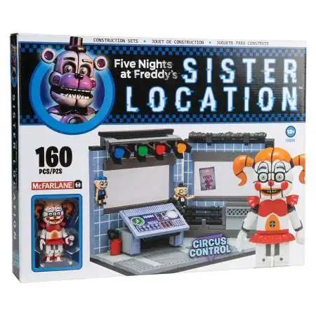 McFarlane Toys Five Nights at Freddy's Sister Location Circus Control Construction Set [Circus Baby]