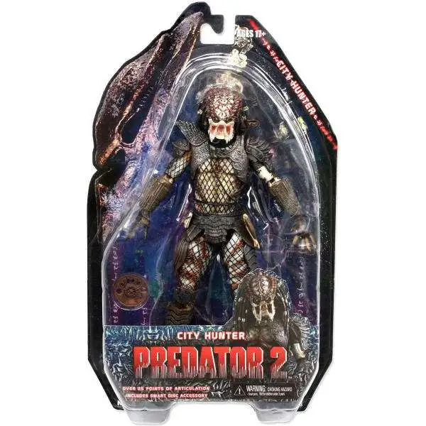 NECA Predator 2 Series 4 City Hunter Action Figure [Damaged Package]