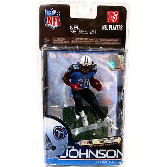 McFarlane Toys NFL Tennessee Titans Sports Picks Football Series 24 Chris Johnson Action Figure [Light Blue Jersey]