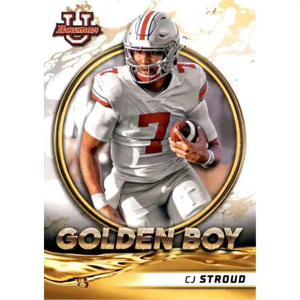 NFL Houston Texans 2022 Bowman University CJ Stroud GB-2 [Golden Boy]