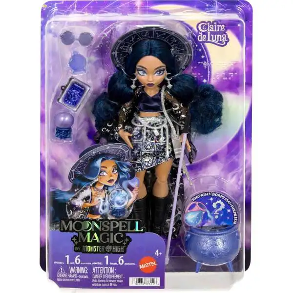Monster High Moonspell Magic Claire de Luna Doll [Clairvoyant Witch]