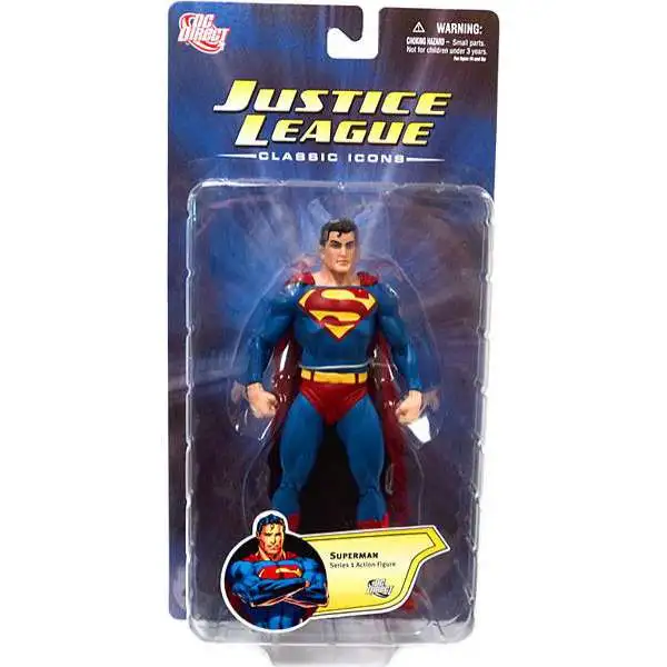 DC Justice League Classic Icons Series 1 Superman Action Figure