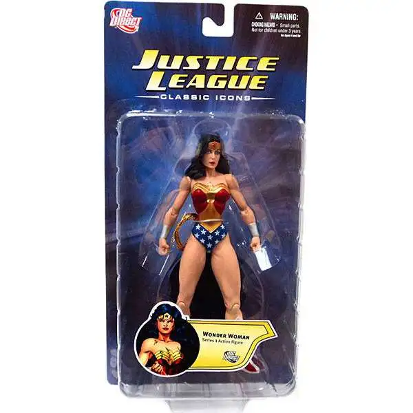 DC Justice League Classic Icons Series 1 Wonder Woman Action Figure