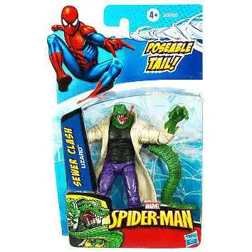 Spider-Man 2010 Sewer Clash Lizard Action Figure