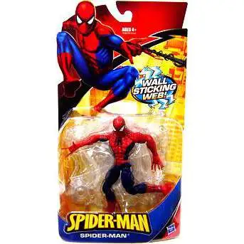Classic Heroes Spider-Man Action Figure [Wall Sticking Web Red & Blue]