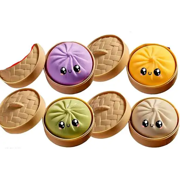 Squishy Dumplings Large CLASSIC 3.5-Inch Mystery Pack [1 RANDOM Squishy Toy] (Pre-Order ships May)