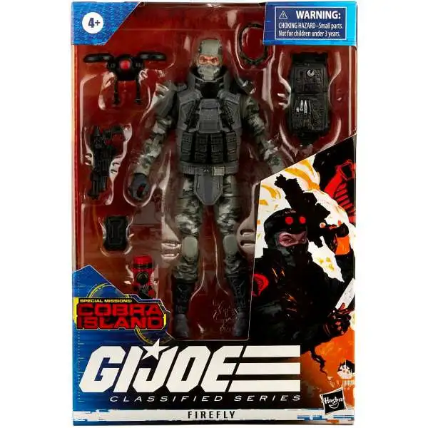 GI Joe Special Missions: Cobra Island Classified Series Firefly Exclusive Action Figure