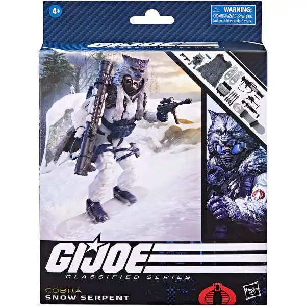 GI Joe Classified Series Cobra Snow Serpent Action Figure (Pre-Order ships November)