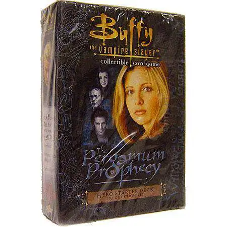 Buffy The Vampire Slayer Collectible Card Game The Pergamum Prophecy Starter Deck [Hero]