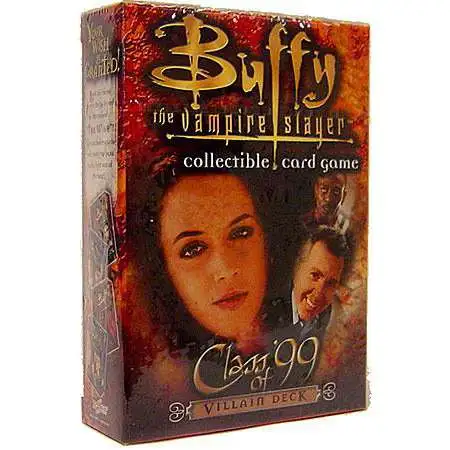 Buffy The Vampire Slayer Class of '99 Hero and Villain Starter Card Deck Set 