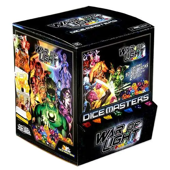 DC Dice Masters War of Light Gravity Feed Booster Box [90 Packs]