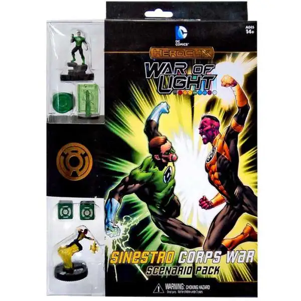 DC HeroClix War of Light Sinestro Corps War Scenario Pack
