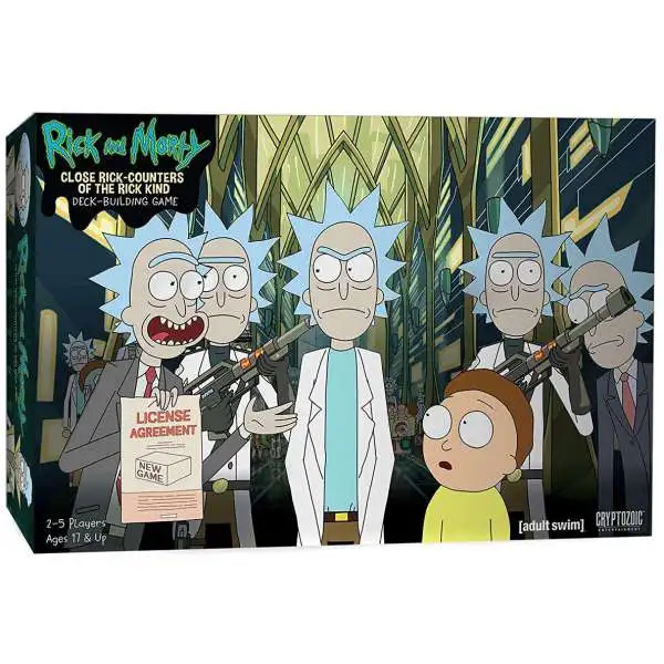 Rick & Morty Close Rick-Counters of the Rick Kind Deck Building Game
