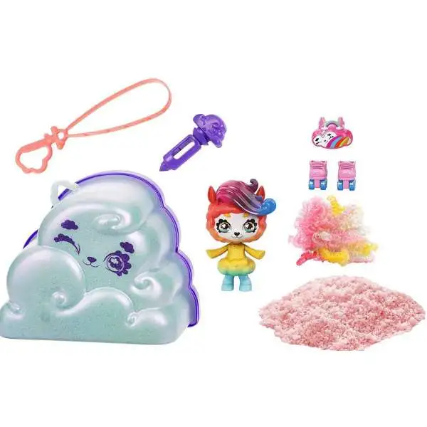 Cloudees Pet Mystery Pack [1 RANDOM Pet with Attachable Cloud Tail & Keychain]
