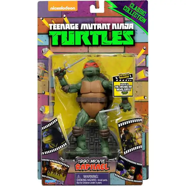 Teenage Mutant Ninja Turtles Classic Movie Series Raphael Exclusive Action Figure