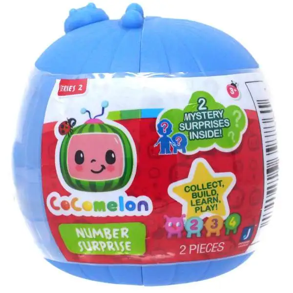 CoComelon Series 2 Number Surprise Mystery Pack [RANDOM Color, 1 Figure & 1 Accessory]