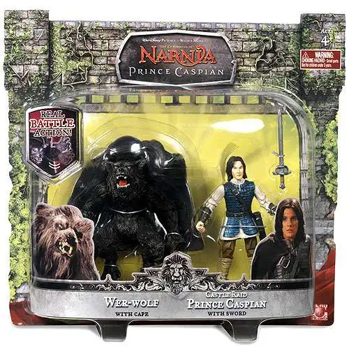 The Chronicles of Narnia Wer-Wolf & Castle Raid Prince Caspian Action Figure 2-Pack
