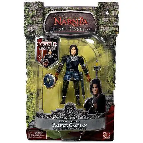 The Chronicles of Narnia Final Battle Prince Caspian Action Figure [With Shield & Sword]