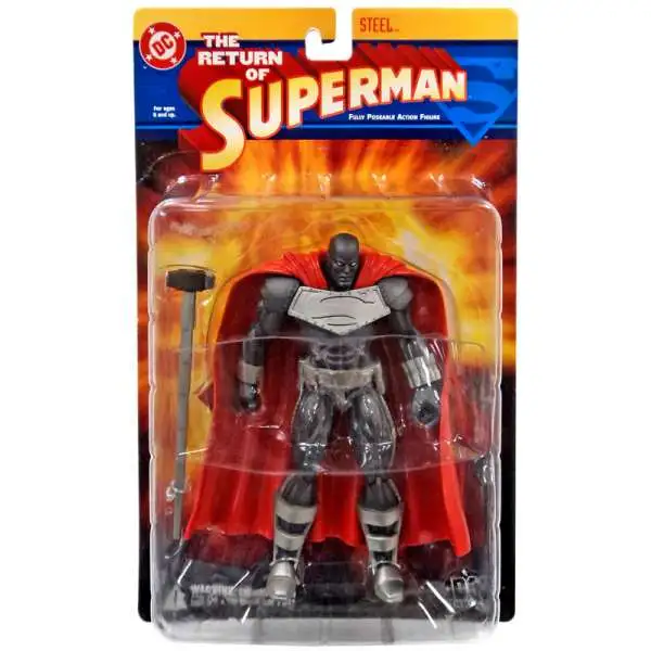 DC The Return of Superman Steel Action Figure