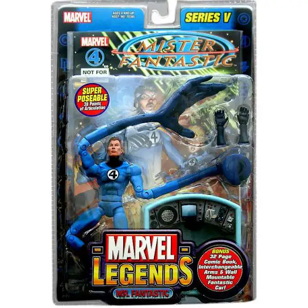 Marvel Legends Series 5 Mr. Fantastic Action Figure