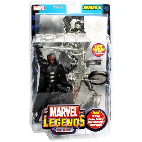 Marvel Legends Series 5 Blade Action Figure [Damaged Package]
