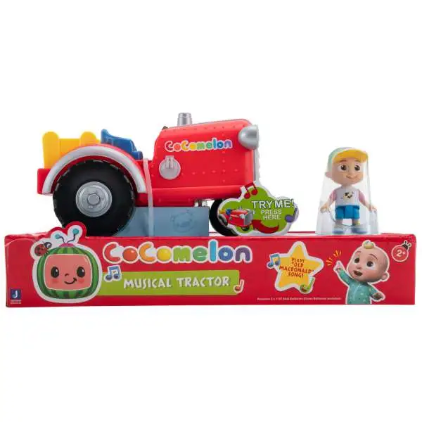 CoComelon Musical Tractor Playset with Sound