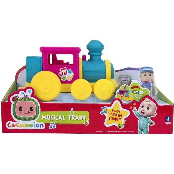 CoComelon Musical Train Playset with Sound