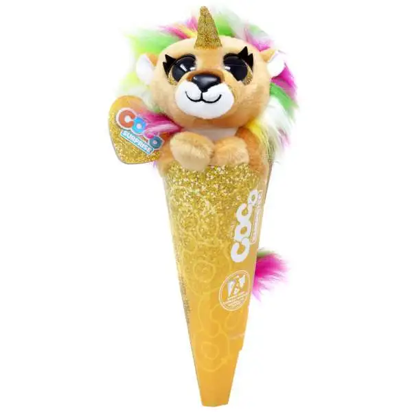 Coco Cones Surprise Fantasy Series Mego Plush [Lion]