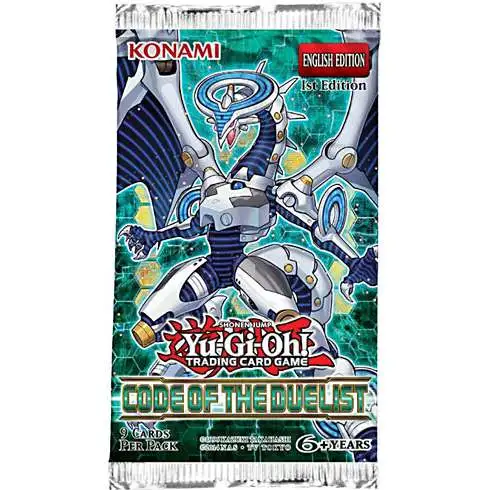 YuGiOh Code of the Duelist (1st Edition) Booster Pack [9 Cards]