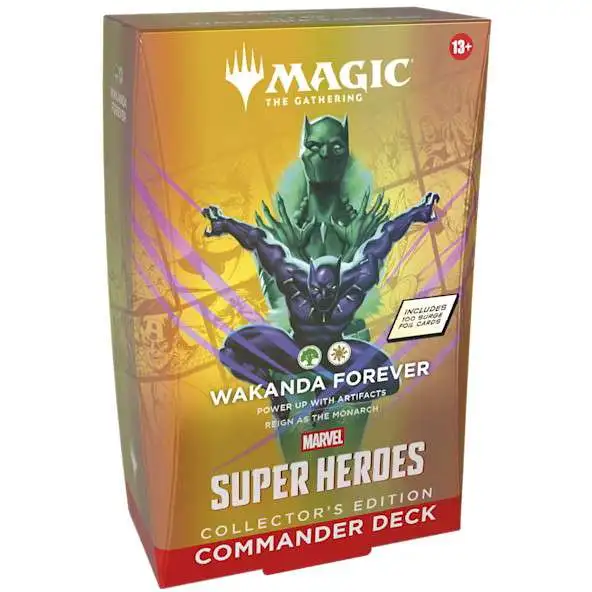 Magic The Gathering Marvel Super Heroes Wakanda Forever COLLECTORS