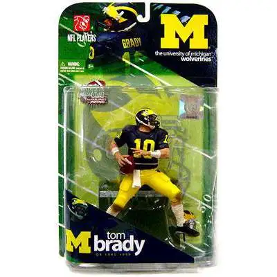 McFarlane Toys NCAA College Football Sports Series 1 Tom Brady Action Figure