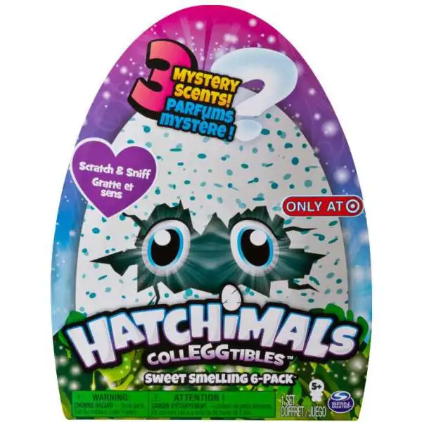 Hatchimals CollEGGtibles Scratch & Sniff Sweet Smelling Exclusive Mystery 6-Pack