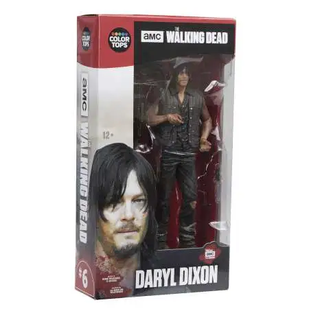 McFarlane Toys The Walking Dead Color Tops Red Wave Daryl Dixon Action Figure #6 [Damaged Package]
