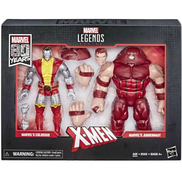 Marvel Legends 80th Anniversary Colossus & Juggernaut Action Figure 2-Pack (Pre-Order ships August)