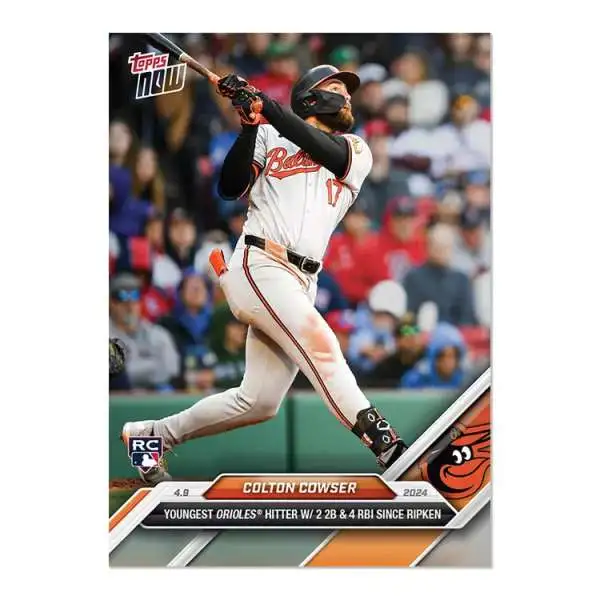 MLB Baltimore Orioles 2024 NOW Baseball Colton Cowser #54 [Rookie]