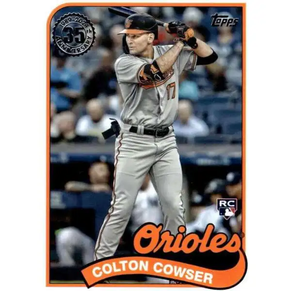 MLB 2024 Topps Series 1 1989 Colton Cowser #89B-12 [Rookie]